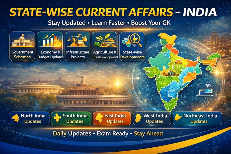Current Affairs in All Indian States (2026) – Latest Updates & Key Highlights