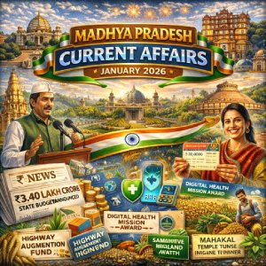 Madhya Pradesh Current Affairs January 2026