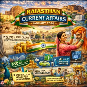 Rajasthan Current Affairs January 2026