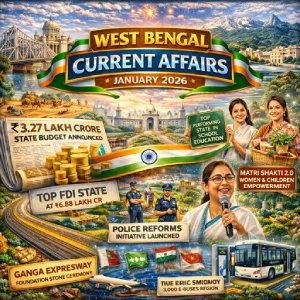 West Bengal Current Affairs January 2026