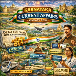 Karnataka Current Affairs January 2026