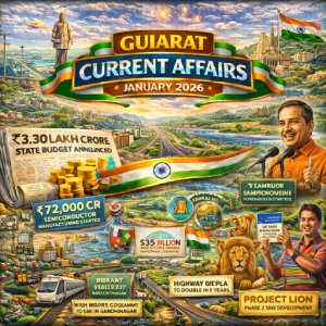 Gujarat Current Affairs January 2026