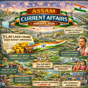 Assam Current Affairs January 2026
