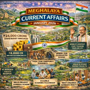 Meghalaya Current Affairs January 2026
