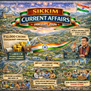Sikkim Current Affairs Jaunary 2026