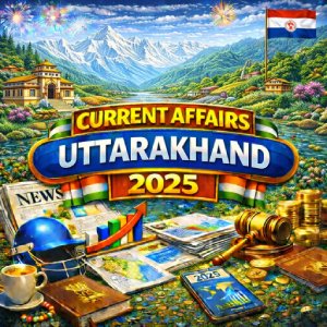 Current Affairs Uttarakhand 2025