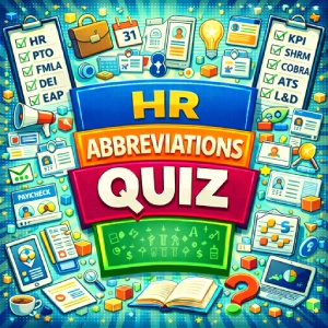 HR Abbreviations Quiz