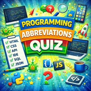 Programming Abbreviations Quiz