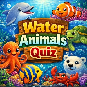 Water Animals Quiz for Kids – Identify Sea and Ocean Animals