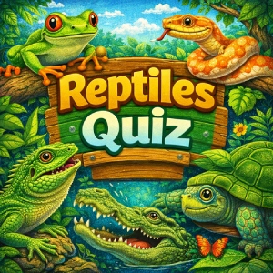 Reptiles Quiz for Kids – Identify Reptiles from Images
