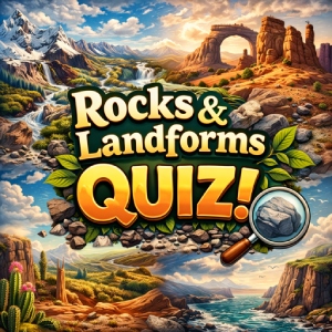 Rocks & Landforms Quiz