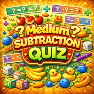Medium Subtraction Quiz