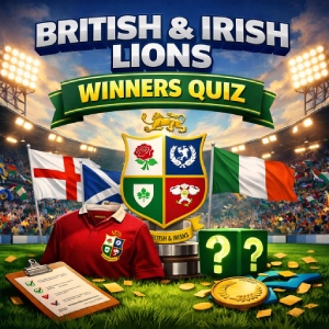 British & Irish Lions Winners Quiz