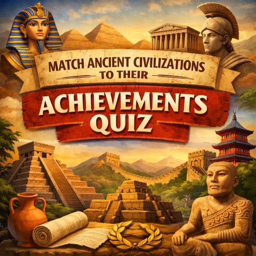 Match Ancient Civilizations to Their Achievements Quiz