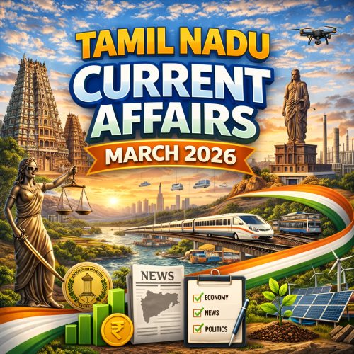 Tamil Nadu Current Affairs March 2026